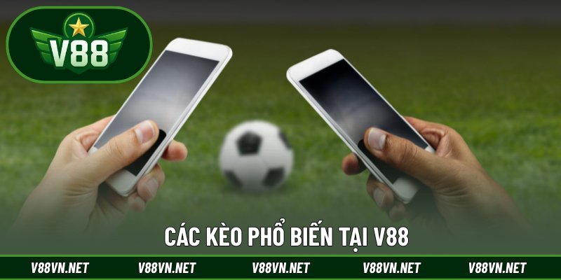 Cá Cược Bóng Đá V88 - Trang Cá Cược Trực Tuyến Số #1 2025 2 Các kèo phổ biến tại V88