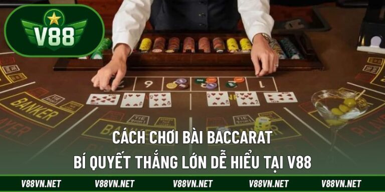 Cách Chơi Bài Baccarat Tại V88 - Bí Quyết Thắng Lớn Dễ Hiểu