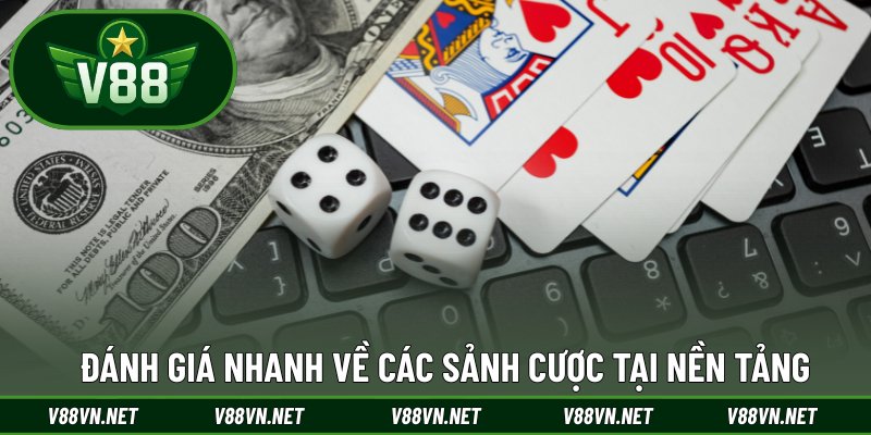Live Casino V88 3 Đánh giá nhanh về các sảnh cược tại nền tảng