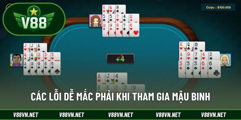 Cách Chơi Mậu Binh - Bỏ Túi Bí Kíp Nhận Thưởng Tại V8 3 Vài điểm phải ghi nhớ khi đánh Mâu Binh